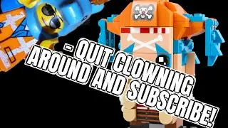 Build and Review of Lego Brickheadz One Piece Buggy the Clown