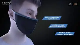 INC Face Mask 3D Animated Commercial by Inbox Design Studio