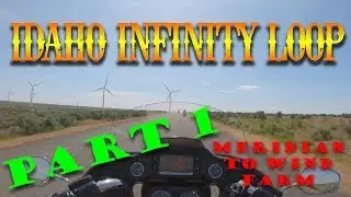 Motovlog Idaho Infinity Run 01 - Meridian to Wind Farm