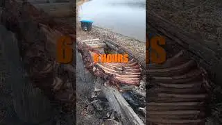 ПРИГОТОВЛЕНИЕ РЕБРЫШЕК ЛОСЯ В #ШОРТАХ ЮКОН