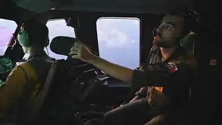 SEARCH and RESCUE: French Air and Space Force A400M over Pacific
