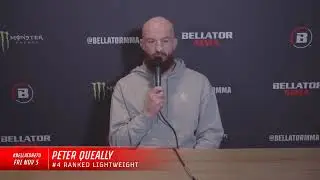 Peter Queally Bellator 270 Pre Fight Media Day.