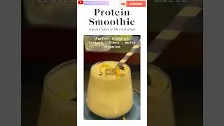 2 Mins Easy Breakfast|high protein Muesli Smoothie#smoothie#breakfast#shorts#trending#recipe#healthy