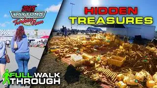 Скрытые сокровища на автопробеге Daytona Turkey Run | Прогулка по барахолке и автошоу