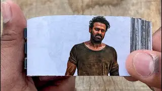 Salaar Movie Flipbook #6 | Prabhas | Shruti | Deva Coal Mine Fight Flip Book | Flip Book Artist 2024