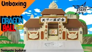 Tenkaichi Budokai Dragon stars world Diorama Bandai ( Unboxing and review ).