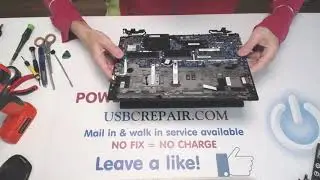 How to fix laptop not powering on Lenovo Thinkpad L380 Yoga thinkbook  broken charge port power jack