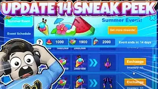 My reaction for Bot Clash Update 14 Sneak Peek Video - Summer Update Lets go!!