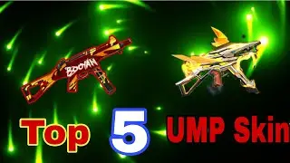 TOP 05 BEST UMP GUN SKIN IN FREE FIRE || Best UMP gun skin in free fire || Best gun skin in FF !!!