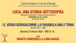 Luca, una storia sottosopra - 12° incontro - Verso Gerusalemme: la parabola una e trina
