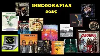 Resumo das discografias que ouvi em 2025