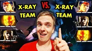 MKX Mobile. The RIGHT WAY to Play X-RAY Team.