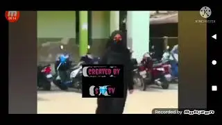 Hajib Queen walking