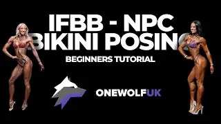 IFBB | NPC Bikini Posing   Beginners Tutorial