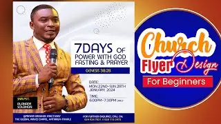 MASTERING Photoshop Church Flyer Design Made EASY