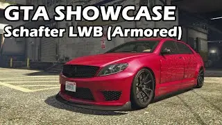 GTA 5 Schafter LWB (Armored) Showcase - Benefactor Sedans Class Car Overview & Modifications