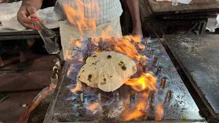 How To Make Phulka | Soft Roti | Phulka Recipe | Roti Making skills | Street Food Buzzz 