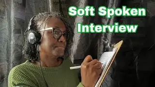 ASMR | Soft Spoken-Roleplay, Job Interview, (whispers)