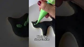 Black Cat Sugar Cookies