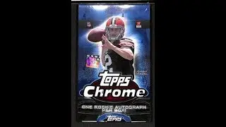 2014 Topps Chrome Football Hobby Box. 1 Auto Per. Really?!?