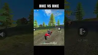 BIKE VS BIKE RACE IN FREE FIRE 😁 #shortsfreefire #shorts