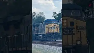 CSX I026 at Folkston GA with 3 engines with YN2 leader #524