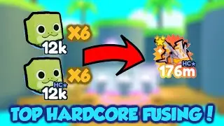 *THE SECRET TO FUSING HARDCORE PETS* in Roblox Pet Simulator X! *BEAT HARDCORE IMMEDIATELY*!