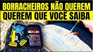 Como Consertar Pneu Furado Passo a Passo com Kit da Internet