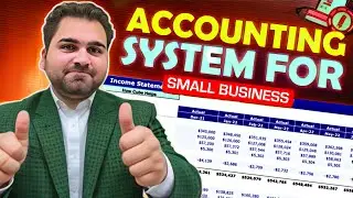 Accounting System for small Business | Income and Expenses Template | Profit & Loss Account Tutorial