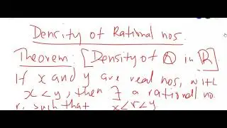 Real analysis 1