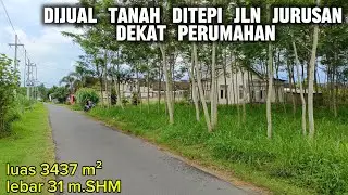 Dijual Tanah Ditepi Jln Jurusan Dekat Perumahan ( 082194791760 ) 
