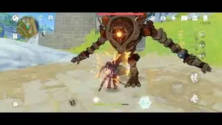Bennett's elemental burst showcase | broken da broken