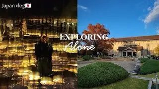 solo trip | Visiting tokyo national museum and teamLabs borderless