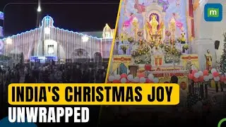 India Lights Up for Christmas! Midnight Masses & Festive Joy Across the Nation 🎄✨