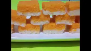 😘Coconut Ice Recipe 🧊 No Bake Sweet | Holiday Favourites😋😍 පොල් වලින් හදන රසම රස කොකනට් අයිස් 🥥🥥 🌴