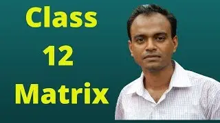 Class 12 math cbse matrix! solution of matrix problem!example of math matric icse