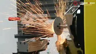 Elbow Tube Laser Cutting Machine with Positioner for Pipe Fitting Cutting