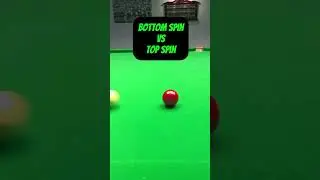 Bottom vs Top #cuesports #snookershot #snookercoaching #snookersport
