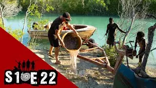 Saving boat from the swamp and mud | Black As - Season 1 Episode 22