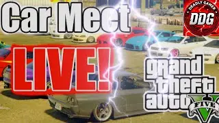 🔴LIVE NOW!🔴GTA 5 CAR MEET - GAME MODES - BUY AND SELL | PS4/PS5