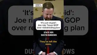 'It's just stupid': Joe rips Texas GOP over redistricting plan