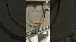 cemented design #mandir #shorts #shortsviral #molding #elevation #shorts #walldesigns #