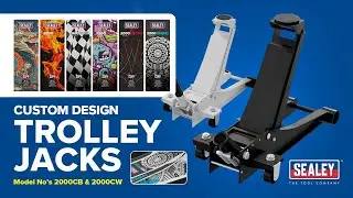Custom Design Low-Entry Trolley Jacks with Rocket Lift Power