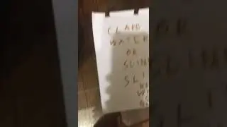 Clare water or Slime