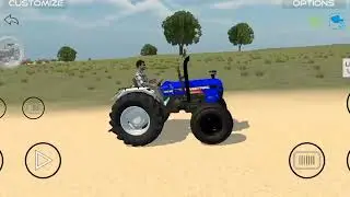 🚜 Indian Tractor Game Gameplay 🔥 | Real Village Farming & #gaming 