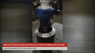 SMG Roto Edge 352 2EA Electric Auto Feed Pipe Beveling Machine