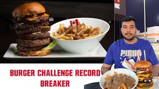 THE CANADIAN BREWHOUSE BURGER & POUTINE CHALLENGE IN CANADA