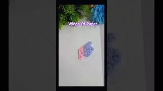 Easy Textured Art Diy🦋#handmade #art  #trending #shorts #papercraft  #fun #diy #contentcreator #song