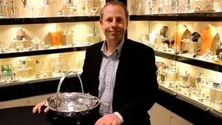 Sterling Silver Basket - Antique Victorian - AC Silver (W5095)