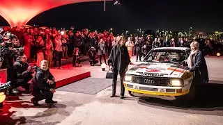 Audi One 2025: On location highlight footage of the legends arrival supported by Audi Tradition